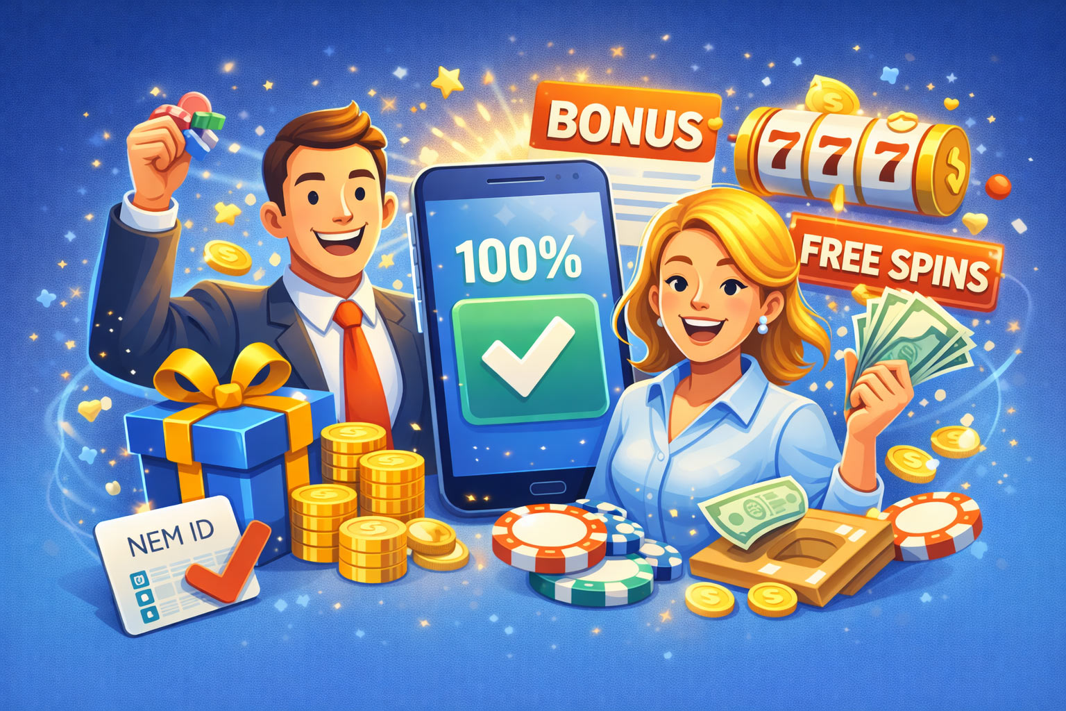 Casino Bonusser på Casino Sider Uden NemID